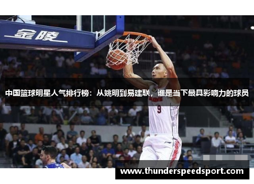 中国篮球明星人气排行榜：从姚明到易建联，谁是当下最具影响力的球员